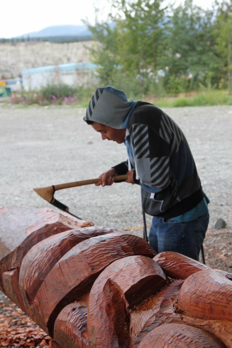 A testy bastard, at times. A Healing Totem in Yukon